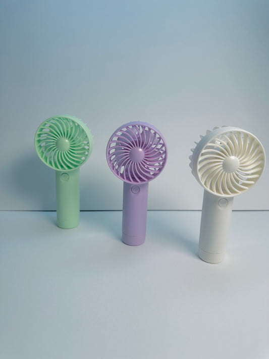 Handheld flower fans
